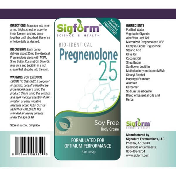 Pregnenolone 25 Cream